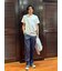 コットンスムース クルーネック Tシャツ