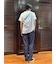 コットンスムース クルーネック Tシャツ
