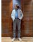 コットン アートスクール インディゴシャンブレーシャツ Regular Fit