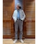 コットン アートスクール インディゴシャンブレーシャツ Regular Fit