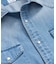 コットン デニム ウエスタン カジュアルシャツ Regular Fit