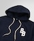 コットンフレンチテリー BBロゴ プルオーバー フーディー