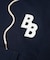 コットンフレンチテリー BBロゴ プルオーバー フーディー