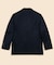 ウール／ポリエステル　ニット　ピンドット　シングル２釦ジャケット　Classic