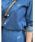 【Double B Collection】 コットン　ライトウェイトデニム　BBロゴ　ボタンダウンシャツ　Classic Fit