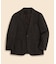 ウール　ニット　グレンチェック　シングル２釦ジャケット　Classic