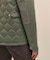 ポリエステルブレンド　キルティング×ツイード　フィールドジャケット