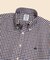 ラグジュアリー　コットンツイル　GFロゴ　チェック　カジュアルシャツ　Regular Fit