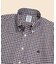 ラグジュアリー　コットンツイル　GFロゴ　チェック　カジュアルシャツ　Regular Fit