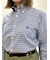 ラグジュアリー　コットンツイル　GFロゴ　チェック　カジュアルシャツ　Regular Fit