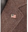 シェットランドウール　ヘリンボーン　段返り３釦サックジャケット　Traditional　Made in USA