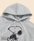 Brooks Brothers × PEANUTS　コットンフレンチテリー　スヌーピープリント　フーデッド　スウェットシャツ