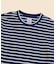 コットン　GFロゴ　マリナーストライプ　ロングスリーブTシャツ