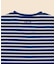 コットン　GFロゴ　マリナーストライプ　ロングスリーブTシャツ