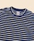 コットン　GFロゴ　マリナーストライプ　ロングスリーブTシャツ