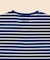 コットン　GFロゴ　マリナーストライプ　ロングスリーブTシャツ