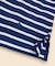 コットン　GFロゴ　マリナーストライプ　ロングスリーブTシャツ