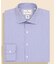 ラグジュアリー　コットンツイル　ストライプ　フレンチプラケット　ドレスシャツ　Regular Fit