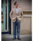 リプロダクト　リネン　ワンピースカラー　ドレスシャツ　Regular Fit
