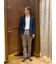 リプロダクト　リネン　ワンピースカラー　ドレスシャツ　Regular Fit