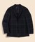 トロピカルウール　ブラックウォッチ　段返り３釦ジャケット　Traditional　Made by RING JACKET