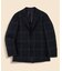 トロピカルウール　ブラックウォッチ　段返り３釦ジャケット　Traditional　Made by RING JACKET