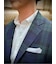 トロピカルウール　ブラックウォッチ　段返り３釦ジャケット　Traditional　Made by RING JACKET
