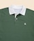 コットン　ストレッチピケ　GFロゴ　フィーダーストライプ　ポロシャツ　Slim Fit