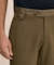 リネン／コットン　プレーンフロントパンツ　Regular