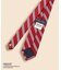 Brooks Brothers × PEANUTS　シルク　スヌーピー＆ウッドストック　ミニ＃BB1ストライプ　レップタイ