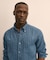 アイリッシュリネン　シーズナルパターン　カジュアルシャツ　Regular Fit