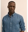 アイリッシュリネン　シーズナルパターン　カジュアルシャツ　Regular Fit