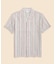 アイリッシュリネン　ストライプ　キャンプシャツ　Regular Fit