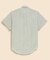 コットン／ペーパーヤーン　GFロゴ　ストライプ　ショートスリーブ　カジュアルシャツ　Traditional Fit