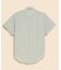 コットン／ペーパーヤーン　GFロゴ　ストライプ　ショートスリーブ　カジュアルシャツ　Traditional Fit