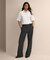 コットン　ドロップショルダー　ショートスリーブシャツ　Classic Fit