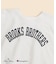 Brooks Brothers×Champion　USAコットン　ラバープリントロゴ　スウェットシャツ　Made in USA