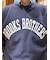 Brooks Brothers×Champion　USAコットン　ラバープリントロゴ　スウェットシャツ　Made in USA