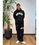 Brooks Brothers×Champion　USAコットン　ラバープリントロゴ　フーデッド　スウェットシャツ　Made in USA