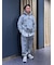 Brooks Brothers×Champion　USAコットン　ラバープリントロゴ　フーデッド　スウェットシャツ　Made in USA