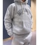 Brooks Brothers×Champion　USAコットン　ラバープリントロゴ　フーデッド　スウェットシャツ　Made in USA