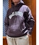 Brooks Brothers×Champion　USAコットン　ラバープリントロゴ　フーデッド　スウェットシャツ　Made in USA