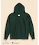 Brooks Brothers×Champion　USAコットン　ラバープリントロゴ　フーデッド　スウェットシャツ　Made in USA