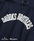 Brooks Brothers×Champion　USAコットン　ラバープリントロゴ　フーデッド　スウェットシャツ　Made in USA