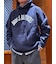 Brooks Brothers×Champion　USAコットン　ラバープリントロゴ　フーデッド　スウェットシャツ　Made in USA