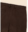 コットン　ブラッシュドツイル　プレーンフロントパンツ　Regular