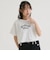 アソート柄レースアップ半袖Tシャツ