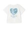 【デイリープライス】バックハートラメロゴ半袖Tシャツ