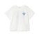 【デイリープライス】バックハートラメロゴ半袖Tシャツ