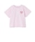 【デイリープライス】バックハートラメロゴ半袖Tシャツ